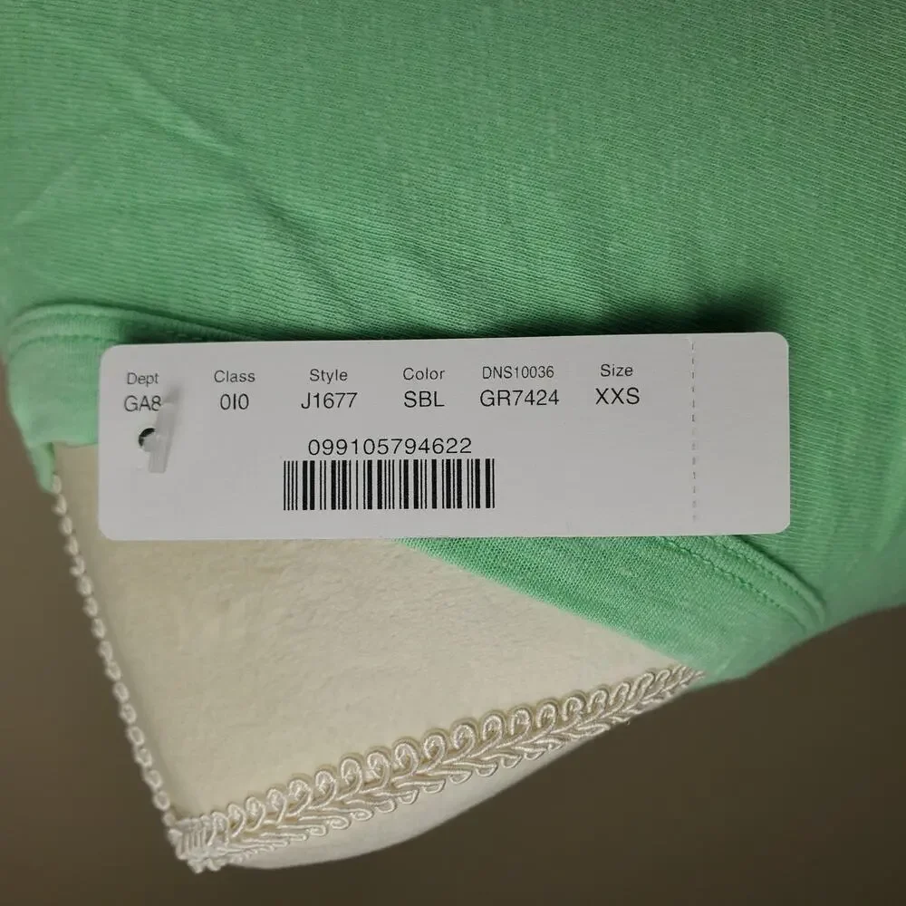 J. Crew Green Tank Top XXS NWT